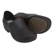 Sapato Profissional Sticky Shoes Antiderrapante Fem. Preto