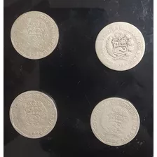 3 Monedas De Un Sol Perú De 1994 Y Una De 1992