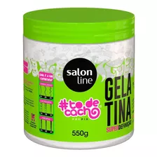 Gelatina #todecacho Super Definição Salon Line 550g