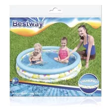 Bestway Pileta Inflable Fondo De Mar 122 X 25 Cm Art 51009