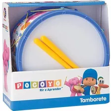 Tamborete De Brinquedo Pocoyo Cardoso Toys