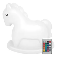 Luminária Com Controle Remoto Baby Horse