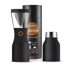 Asobu Coldbrew Portable Cold Brew Coffee Maker Con Un Vacío 