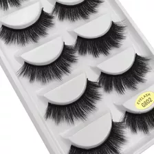 Scala 3d Vison False Eyelashes Natural Crisscross Messy Thi