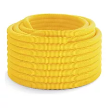 Eletroduto Corrugado Laje 25mm 3/4 50´metros Krona Cor Da Cobertura Amarelo