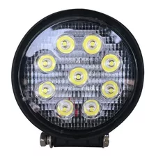 Faro Pirata Redondo 9 Led 9-32v