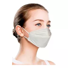 Kit 200 Máscaras Facial Kf94 Proteção Respiratória/coreana