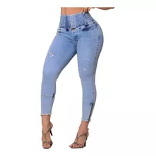 Calça Jeans Feminina Rhero Rasgada Lançamento