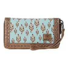 Ariat Cactus Cruiser Clutch Turquesa Talla Única