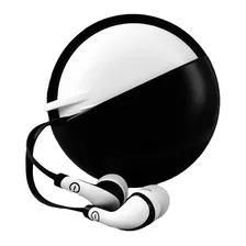 Audífonos De Viaje In-ear Easy Line El-995234 (negro/blanco)