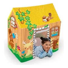 Barraca Casinha Infantil Vinil Playhouse Com Porta Bestway