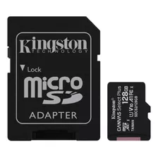 Kingston Sdcs2/128gb - Memoria 128gb Micro Sd Clase 10