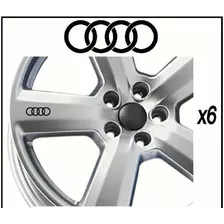 Kit De Calcomanias Stickers Para Rines Audi