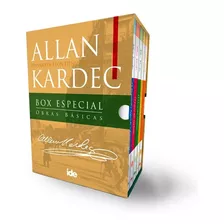 Box 5 Obras Básicas Allan Kardec - 14x21 - Ide Editora