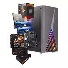 Torre Pc Gamer Ryzen 5 5600g, 16gb Ram, Ssd 500gb