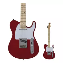 Saldão Guitarra Telecaster Tagima T-550 Ca Lf/wh Candy Apple