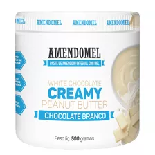 Amendomel Chocolate Branco - Pasta De Amendoim (500g) Thiani