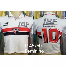 Camisa São Paulo Penalty 1992 Titular #10 Feminino