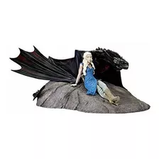 Dark Horse Deluxe Juego De Tronos: Daenerys Y Drogon Statue