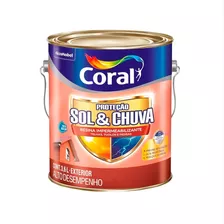 Resina Impermeável Previne Infiltrações 3,6l Coral Acabamento Brilhante Cor Incolor