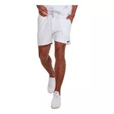 Shorts Masculino Brohood Moletom Branco