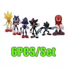 Miniatura Super Sonic Boom Tails Robotnik Kit 6 Nudillos Am