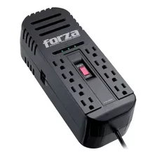 Estabilizador Forza Fvr 2202 8 Tomas 2200va/1100w Color Negro