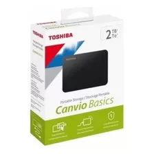 Disco Duro Externo 2tb | Toshiba Canvio Basics