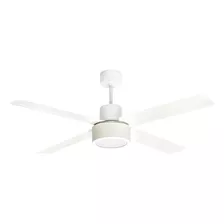 Ventilador De Techo De Chapa Con Plafon Led - 5 Velocidades