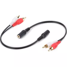 Cable De Audio Estereo 2rca Macho A Macho (izquierda Y Derec