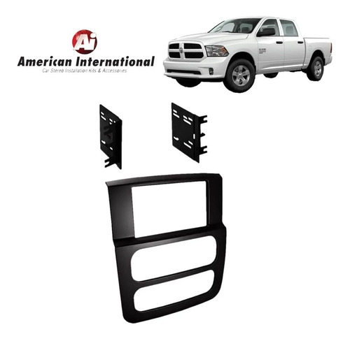 Frente Adaptador Dodge Ram 2002-2005 2 Din Cdk641 Foto 3