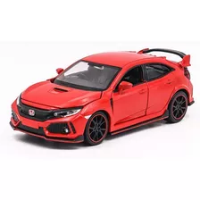 Miniatura C/ Luz E Som Honda Civic Type R Rmz City 1/32