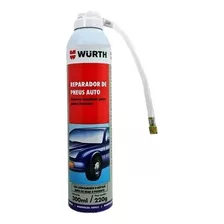 Reparador De Pneus Auto P/ Carro Viagem 300ml - 220g - Wurth