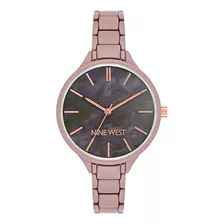 Reloj Con Pulsera De Goma Nine West,