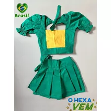 Conjunto Mini Diva Infantil Blogueirinha Fashion Modinha 