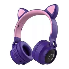 Inalámbrico Bluetooth Auriculares Niña, Orejas De Gato /8122