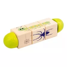 Rompecabezas De Patrón Giratorio Kids Building Toy Spider [u