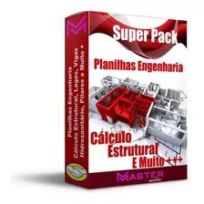 Mega Pack Planilhas De Engenharia Calculo Estrutural Muito+