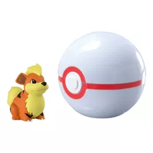 Clip Pokemon Y Lleva Poke Ball, Growlithe Y Premier Ball