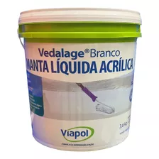 Manta Liquida Acrilica Branco Vedalage 3.6 L Viapol