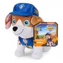 Peluche Wheeler 20 Cm Original - Rubble & Crew Nickelodeon 