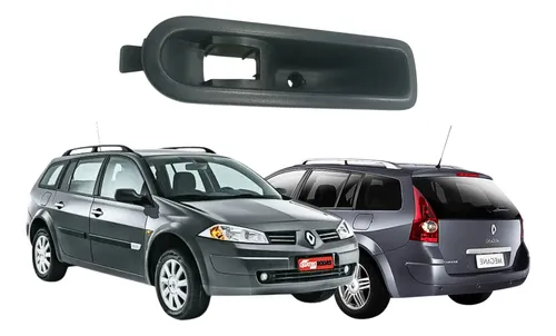 Moldura Botão Vidro Traseiro Megane 2007 2013 Renault
