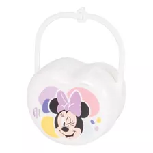 Porta Chupeta Decorado Rosa Azul 140 Ml Plasutil Cor Minnie Baby