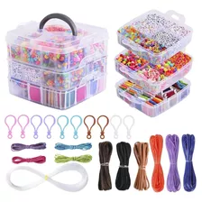 Set Kit Para Hacer Pulseras 5006 Piezas Peirich 