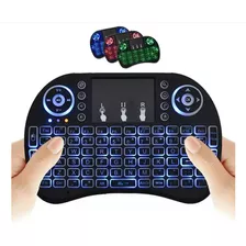 Mini Teclado Inalambrico Control Remoto Con Luz Led