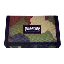 Billetera Thrasher Original Velcro + Cinturon Soga Thrasher 
