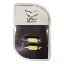 Lamparas T10x39 Led Blanco Blister X2