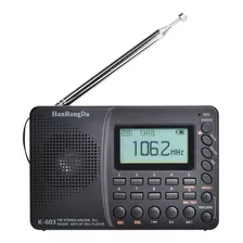 Radio Portátil Am/fm/sw/bt/tf Radio De Bolsillo Usb Mp