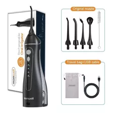 Irrigador Oral Mornwell Portátil F18 Preto Bivolt 