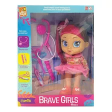 Boneca Brave Girls Camille Médica 0769 - Bee Toys